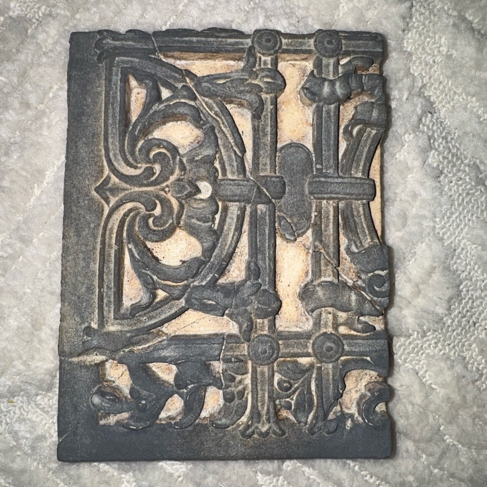 Sid Dickens Memory Block- retired T34 garden gate iron memory